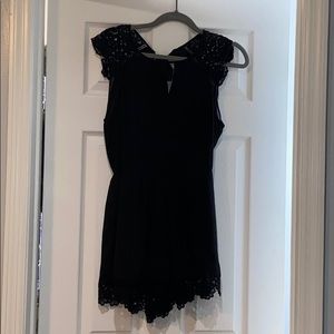Black Express Lace Romper size 6